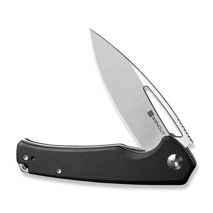 Couteau Sencut Mims Black Manche G10 Lame Acier 9Cr18MoV IKBS Linerlock Clip S210131 - Livraison Gratuite