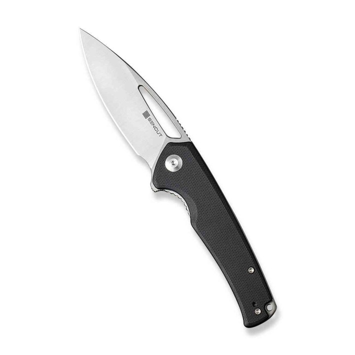 Couteau Sencut Mims Black Manche G10 Lame Acier 9Cr18MoV IKBS Linerlock Clip S210131 - Livraison Gratuite