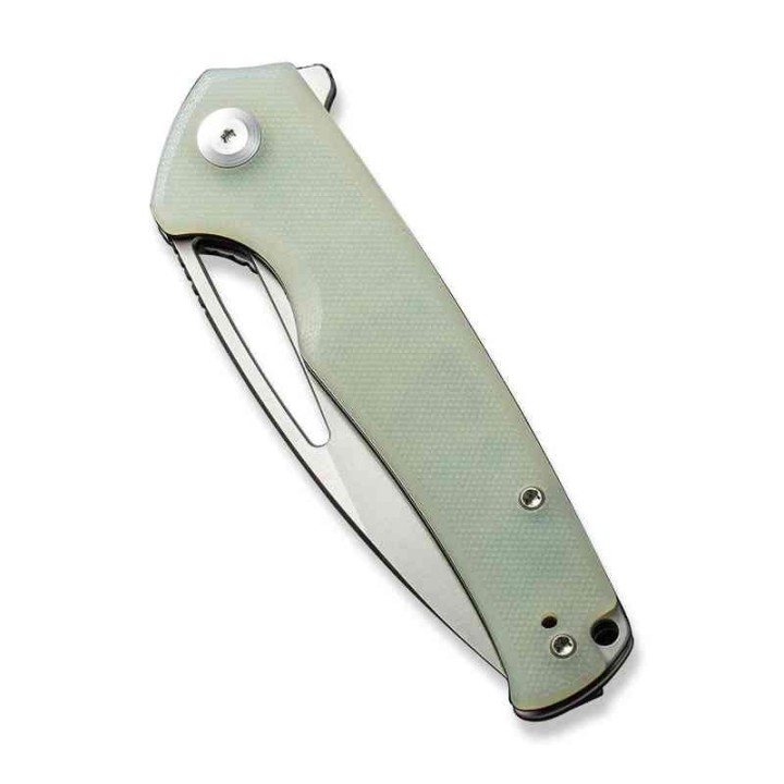 Couteau Sencut Mims Jade Manche G10 Lame Acier 9Cr18MoV IKBS Linerlock Clip S210132 - Livraison Gratuite