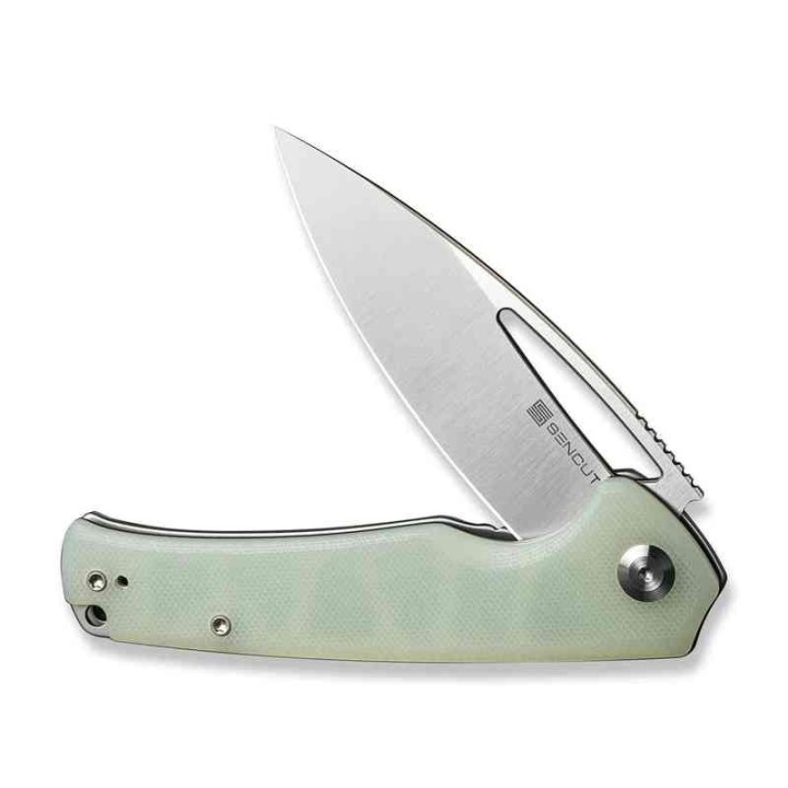 Couteau Sencut Mims Jade Manche G10 Lame Acier 9Cr18MoV IKBS Linerlock Clip S210132 - Livraison Gratuite