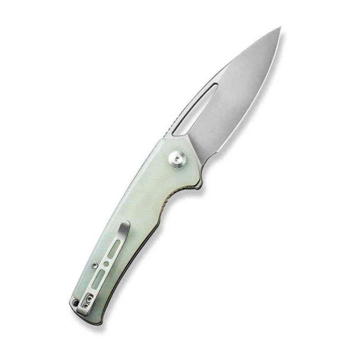 Couteau Sencut Mims Jade Manche G10 Lame Acier 9Cr18MoV IKBS Linerlock Clip S210132 - Livraison Gratuite