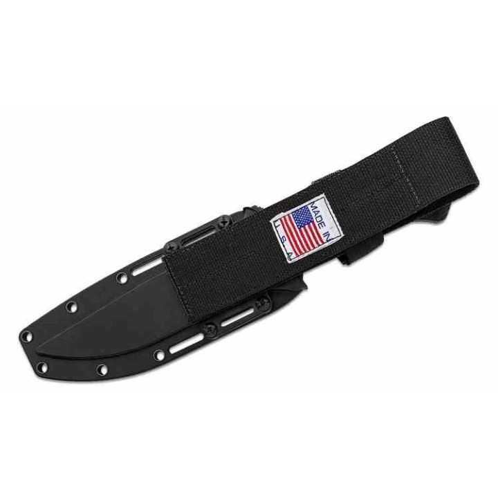 Couteau Spartan Blades Professional Harsey Fighter Lame Acier Carbone 1095 Manche & Etui ABS USA SBSL006BK - Livraison Gratuite