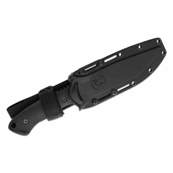 Couteau Spartan Blades Professional Harsey Fighter Lame Acier Carbone 1095 Manche & Etui ABS USA SBSL006BK - Livraison Gratuite