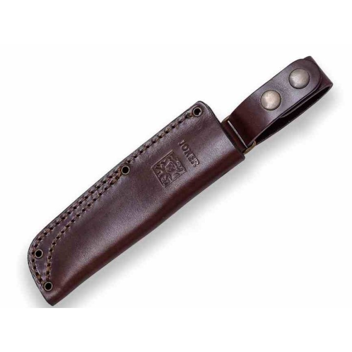 Couteau Joker Campero BSA Olivier Lame Acier 14C28N Etui Cuir Made Spain JKRCO112 - Livraison Gratuite