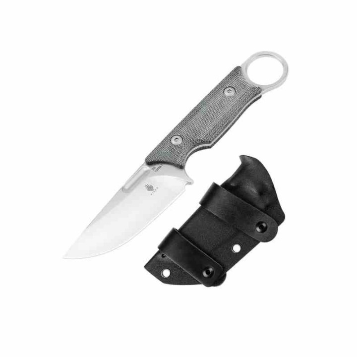 Couteau Kizer Cabox Lame Acier D2 Drop Point Manche Micarta Etui Kydex KI1048A1 - Livraison Gratuite