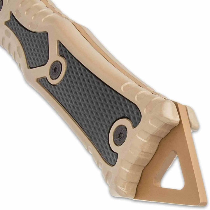 Epée Glaive USMC Desert Ops Sword Lame Acier AUS-6 Manche ABS Etui Nylon Honor Courage UC3507 - Livraison Gratuite