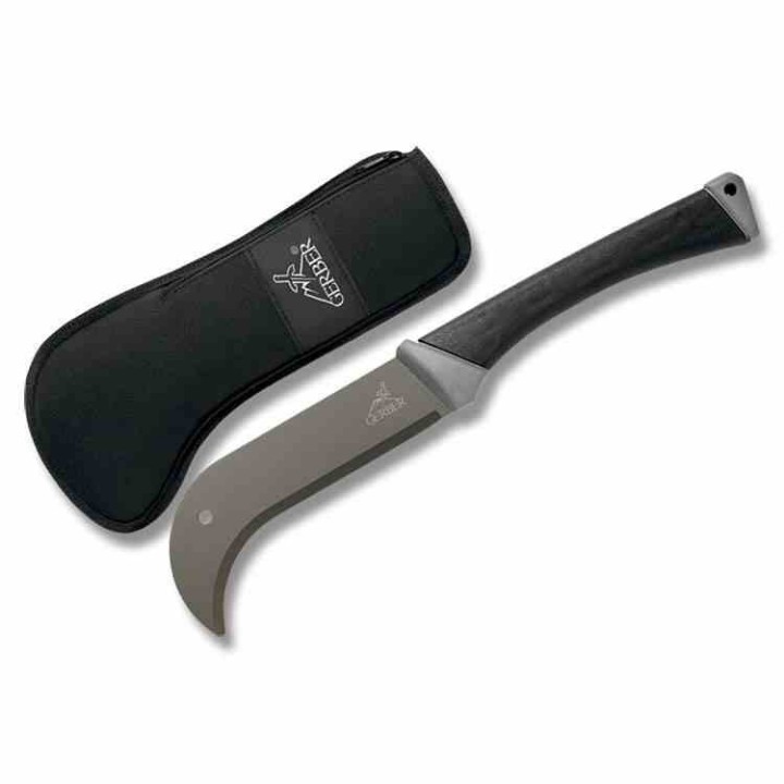 Couteau Gerber Gator Brush Thinner Lame Acier Carbone Etui Nylon Made Finland G0083 - Livraison Gratuite