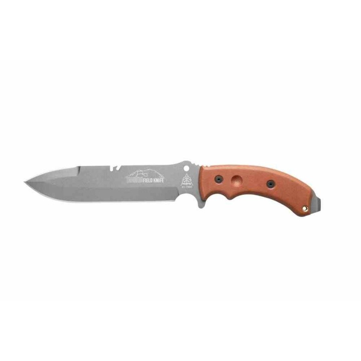 Couteau de Survie Tops Tahoma Field TAHO-03 Lame Acier Carbone 1095 Etui Nylon Made In USA TPTAHO03 - Livraison Gratuite
