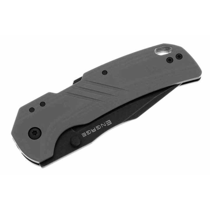 Couteau Cold Steel Engage Atlas Lame Acier AUS-10A Clip Point Manche G10 Clip CSFL30DPLD10BGY - Livraison Gratuite
