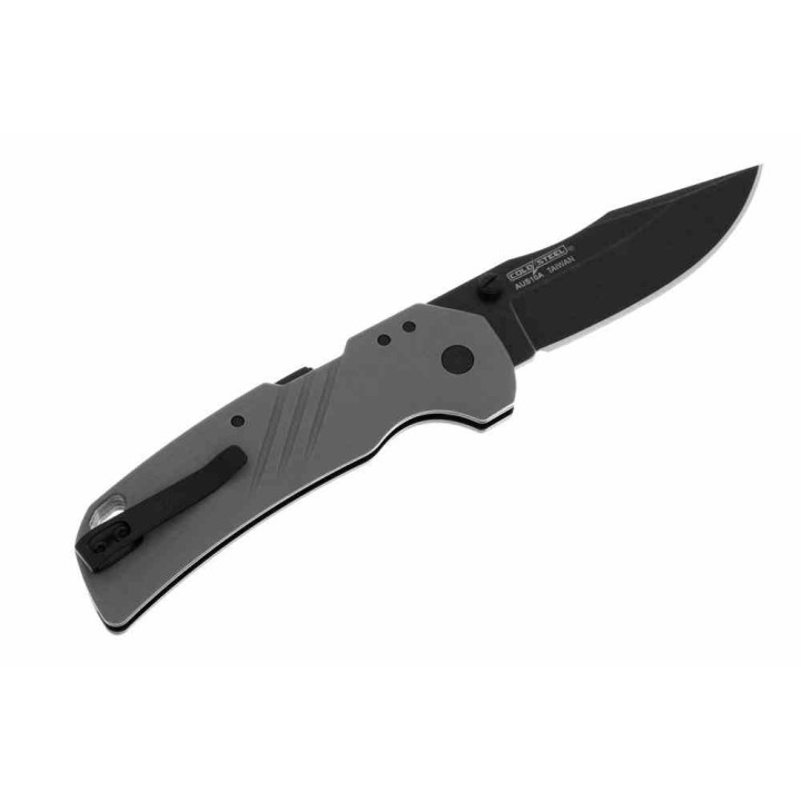 Couteau Cold Steel Engage Atlas Lame Acier AUS-10A Clip Point Manche G10 Clip CSFL30DPLD10BGY - Livraison Gratuite