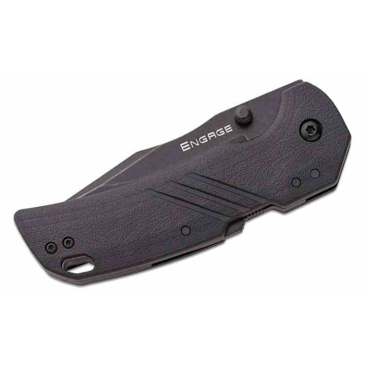 Couteau Cold Steel Engage Atlas Lame Acier AUS-10A Clip Point Manche GFN Clip CSFL30DPLC10B - Livraison Gratuite