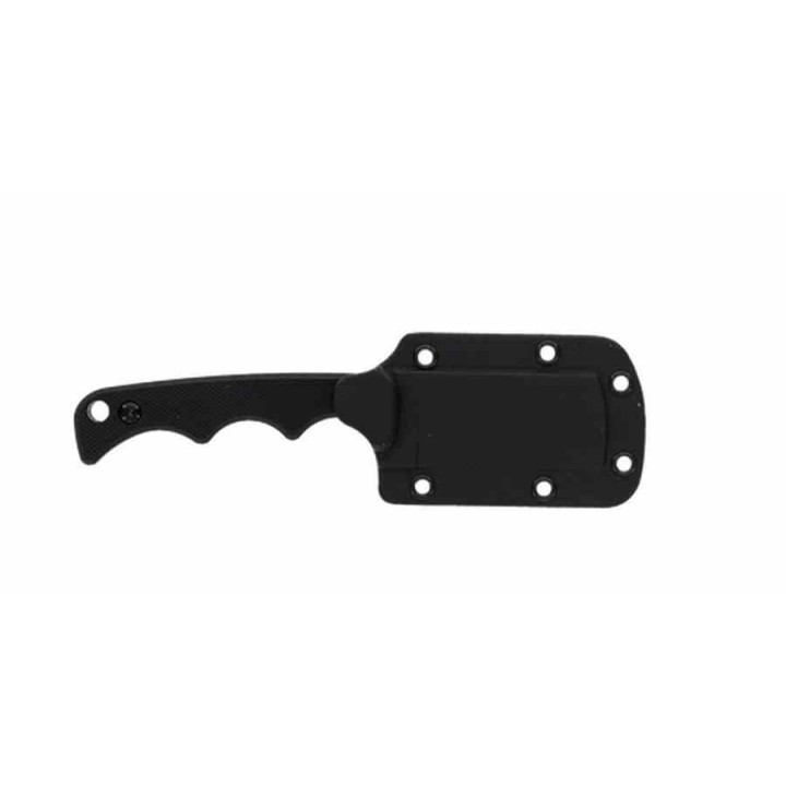 Lot de 2 Couteau de Cou Neck Smith&Wesson H.R.T. Cleaver Lame Acier 8Cr13MoV Etui Nylon SW1193153 - Livraison Gratuite