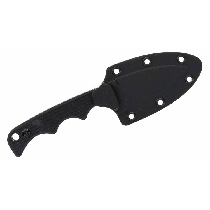 Lot de 2 Couteau de Cou Neck Smith&Wesson H.R.T. Spear Point Lame Acier 8Cr13MoV Etui Nylon SW1193157 - Livraison Gratuite