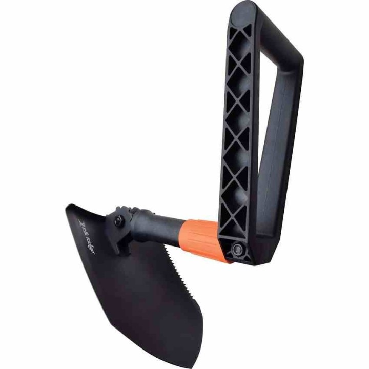 Pelle Tactical Elk Ridge TREK Shovel Lame Acier Carbone Manche Abs Etui Nylon ERE001OGN - Livraison Gratuite