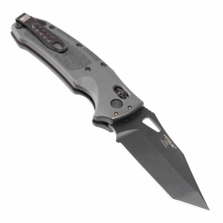 Couteau SIG Sauer K320 ABLE Lock Gray Tanto Lame Acier S30V Black Manche Gray Alu Made USA SIG36362 - Livraison Gratuite