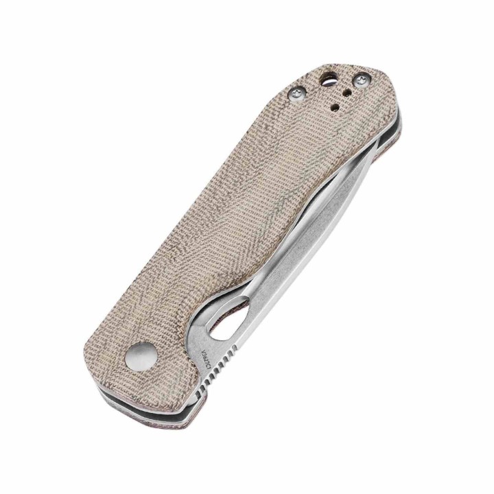Couteau Kizer Cutlery Bugai Lame Acier 154CM Stonewash Drop Point Manche Micarta IKBS CLip KIV3627C1 - Livraison Gratuite