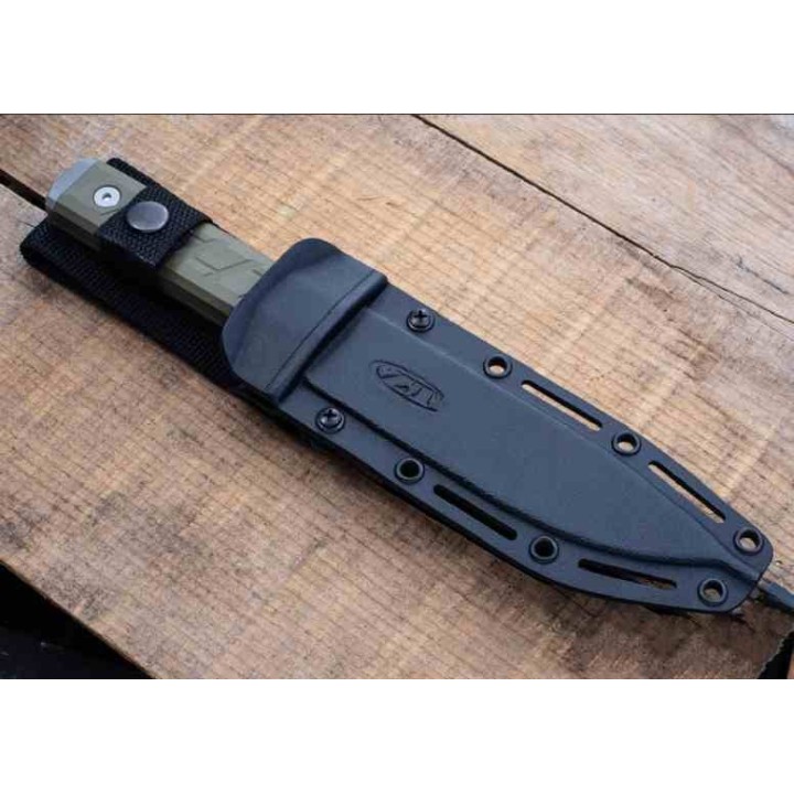 Couteau Zero Tolerance Model 0006 Lame Clip Point Acier CPM-3V Manche OD Green G10 Etui Kydex USA ZT0006 - Livraison Gratuite