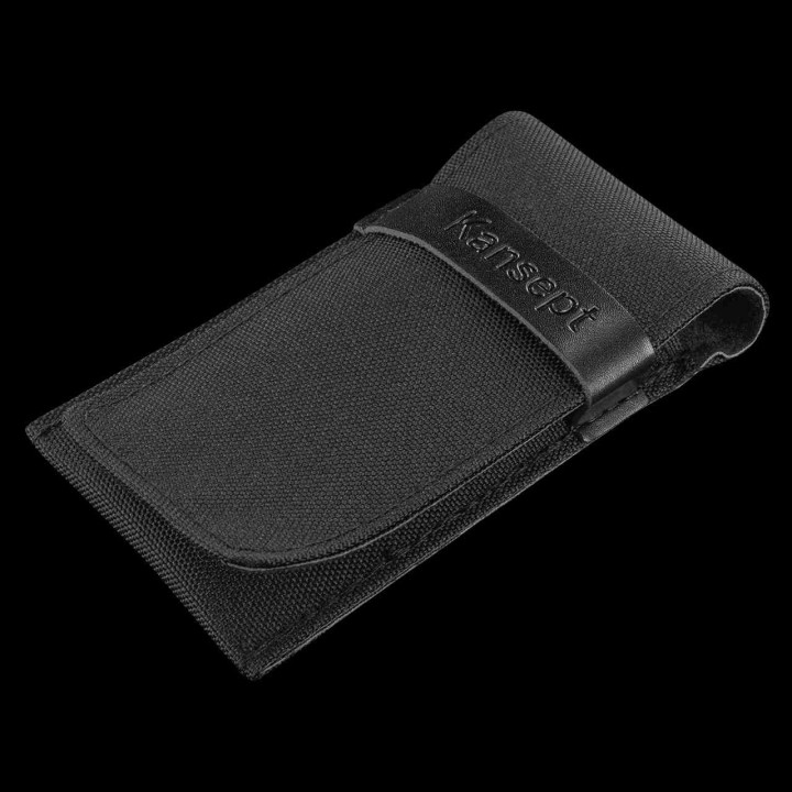 Couteau Kansept Pinkerton Dash Fibre de Carbone Lame Tanto Damas IKBS Linerlock K3045A1 - Livraison Gratuite