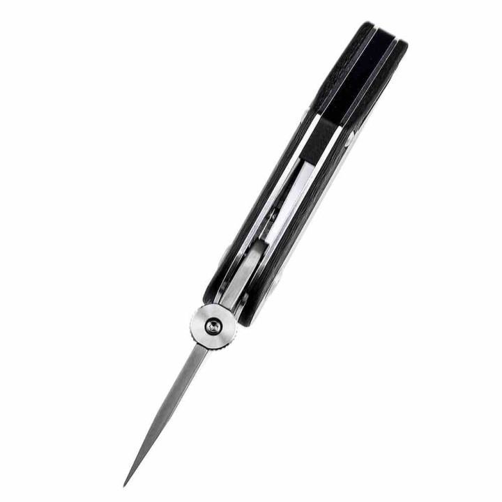 Couteau Kansept Pinkerton Dash Fibre de Carbone Lame Tanto Damas IKBS Linerlock K3045A1 - Livraison Gratuite