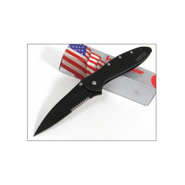 Couteau KERSHAW LEEK BLACK KS1660CKTST SPEED ASSIST USA 
