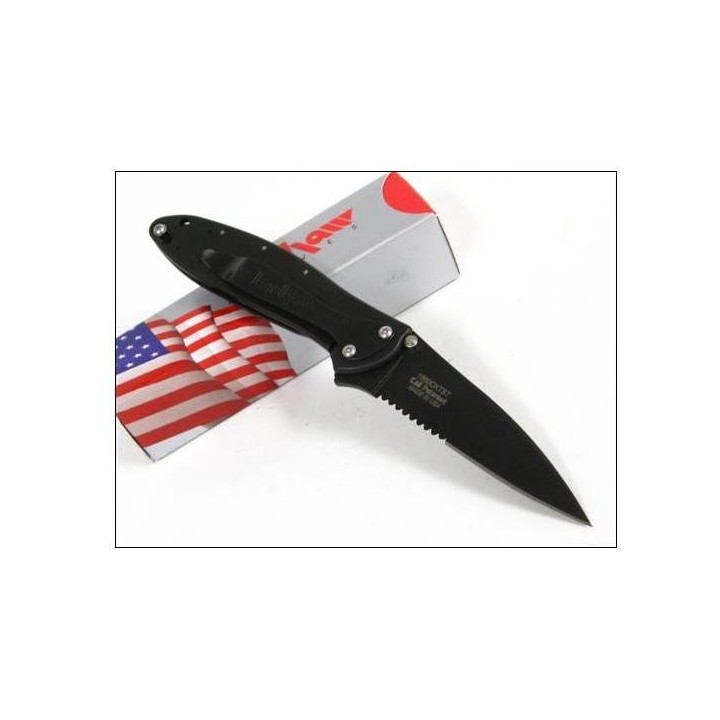 Couteau KERSHAW LEEK BLACK KS1660CKTST SPEED ASSIST USA 