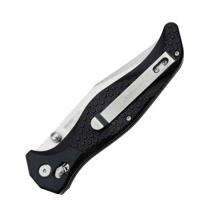 Couteau Tac Force Rapid Lock Black Lame Acier 3Cr13 Manche Nylon IKBS Clip TF1046 - Livraison Gratuite