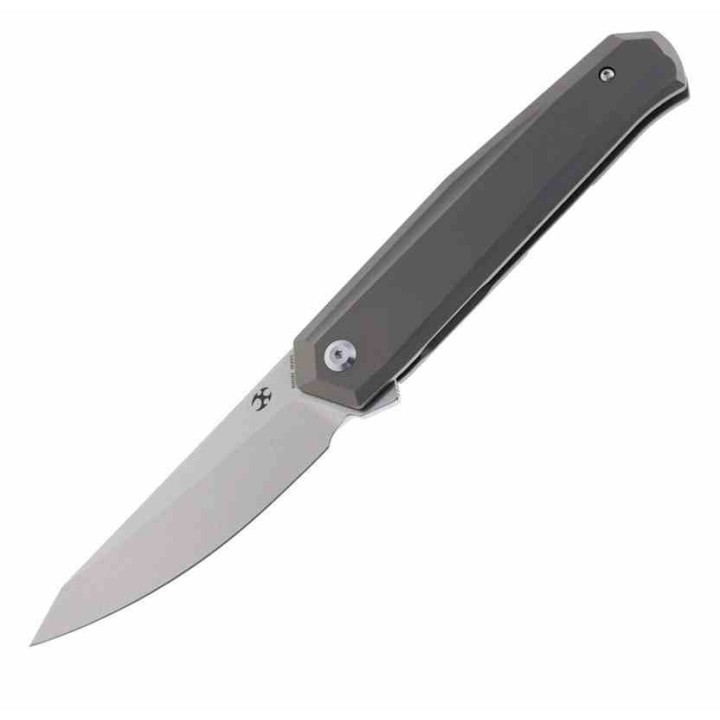 Couteau Kansept Integra Bronze Manche Titane Lame Acier M390 IKBS Framelock Clip K1042A2 - Livraison Gratuite