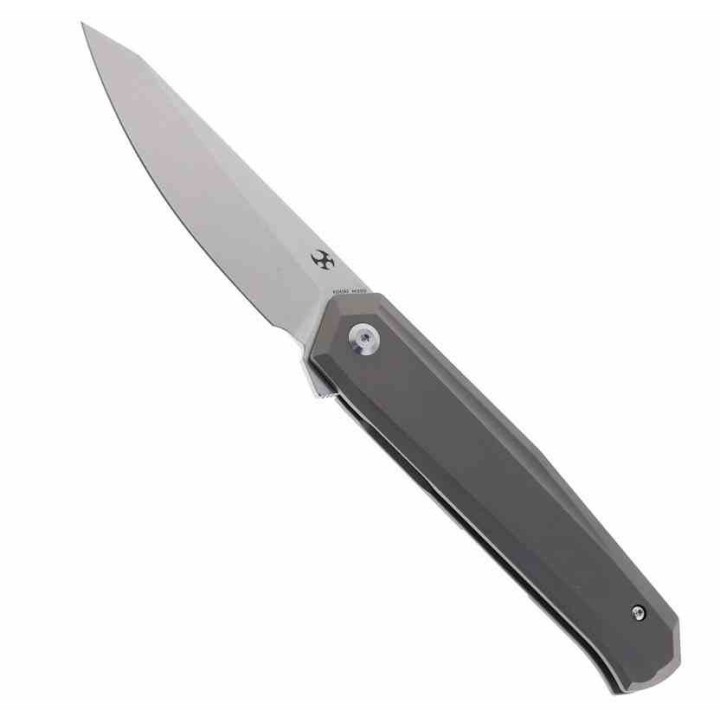 Couteau Kansept Integra Bronze Manche Titane Lame Acier M390 IKBS Framelock Clip K1042A2 - Livraison Gratuite