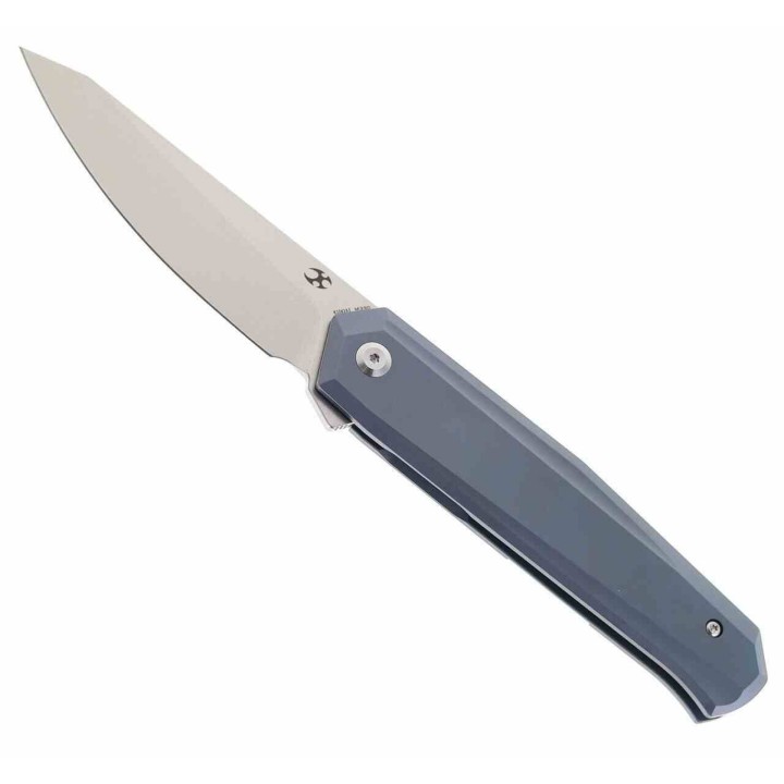 Couteau Kansept Integra Blue Manche Titane Lame Acier M390 IKBS Framelock Clip K1042A3 - Livraison Gratuite