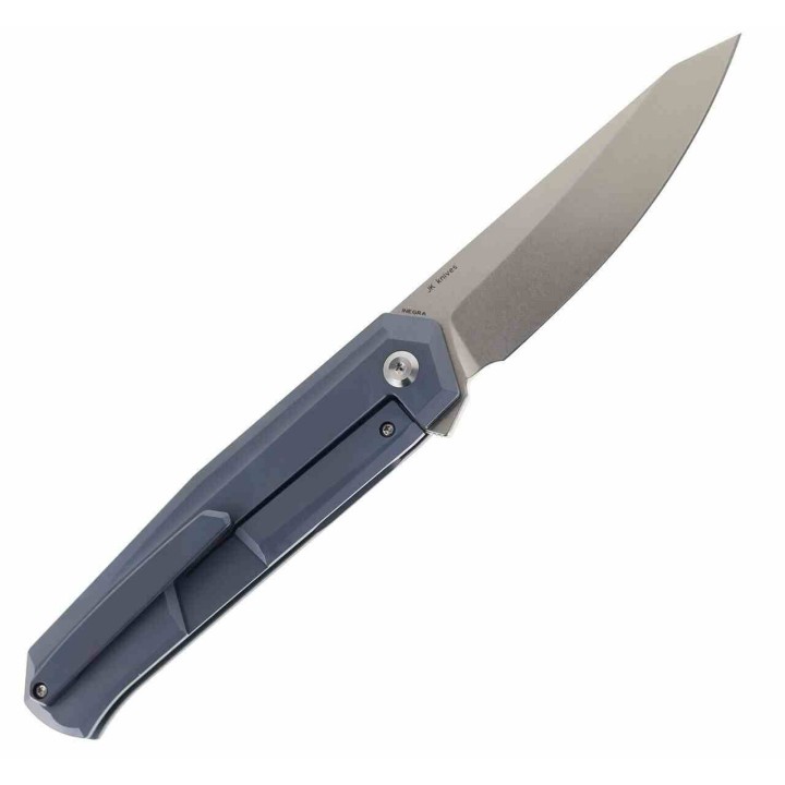 Couteau Kansept Integra Blue Manche Titane Lame Acier M390 IKBS Framelock Clip K1042A3 - Livraison Gratuite