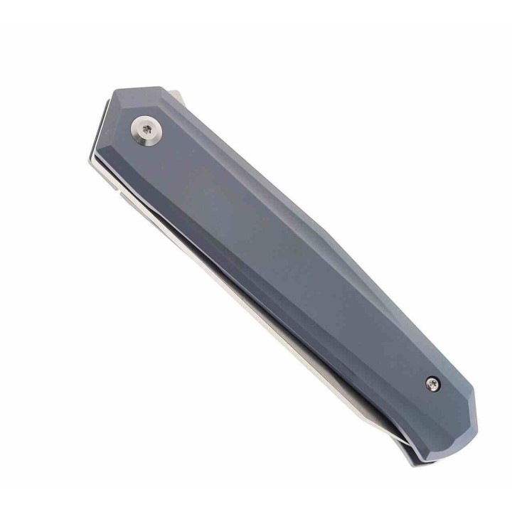 Couteau Kansept Integra Blue Manche Titane Lame Acier M390 IKBS Framelock Clip K1042A3 - Livraison Gratuite