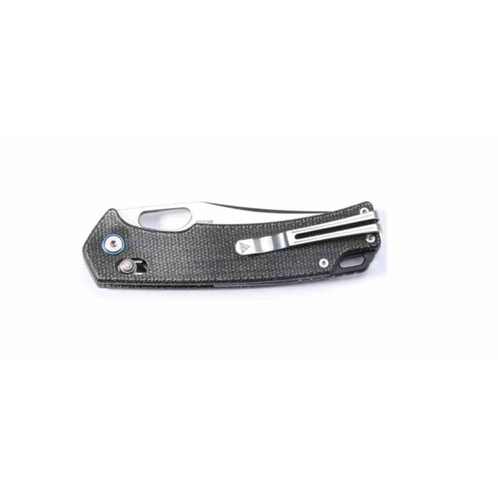 Couteau SRM Knives 9203 MB Ambi Lock Jeans Lame Acier 10Cr15CoMoV Manche Micarta Clip SRM9203MB - Livraison Gratuite