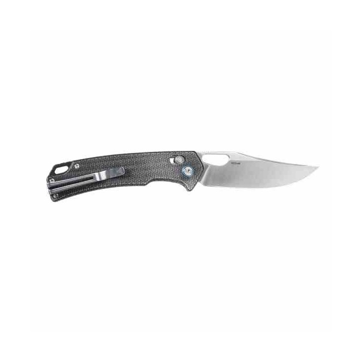 Couteau SRM Knives 9203 MB Ambi Lock Jeans Lame Acier 10Cr15CoMoV Manche Micarta Clip SRM9203MB - Livraison Gratuite