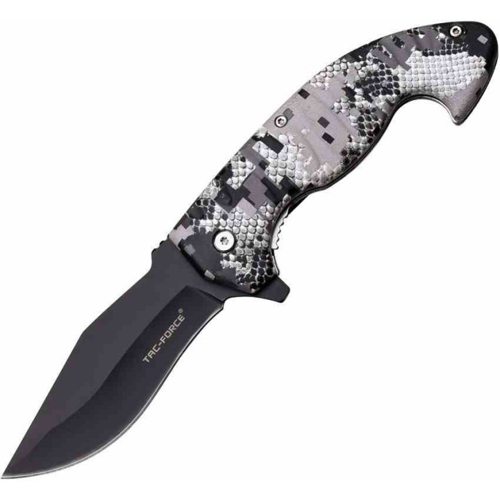 Lot de 3 Couteau Tac-Force A/O Digital Camo Lame Acier 3Cr13 Manche ABS Linerlock TF1043DG - Livraison Gratuite