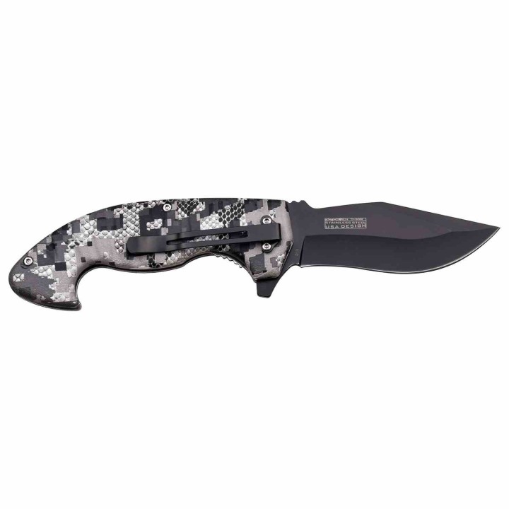 Lot de 3 Couteau Tac-Force A/O Digital Camo Lame Acier 3Cr13 Manche ABS Linerlock TF1043DG - Livraison Gratuite