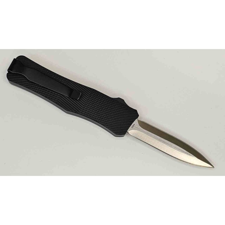 Couteau OTF Automatique Mantis Lame Acier 440C Stiletto Manche Aluminium Clip USA MANOTF813 - Livraison Gratuite