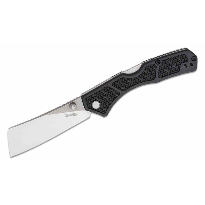 Couteau Kershaw Hatch Cleaver Lame Acier D2 Manche GFN Clip Lockback KS2043 - Livraison Gratuite