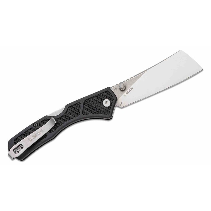 Couteau Kershaw Hatch Cleaver Lame Acier D2 Manche GFN Clip Lockback KS2043 - Livraison Gratuite