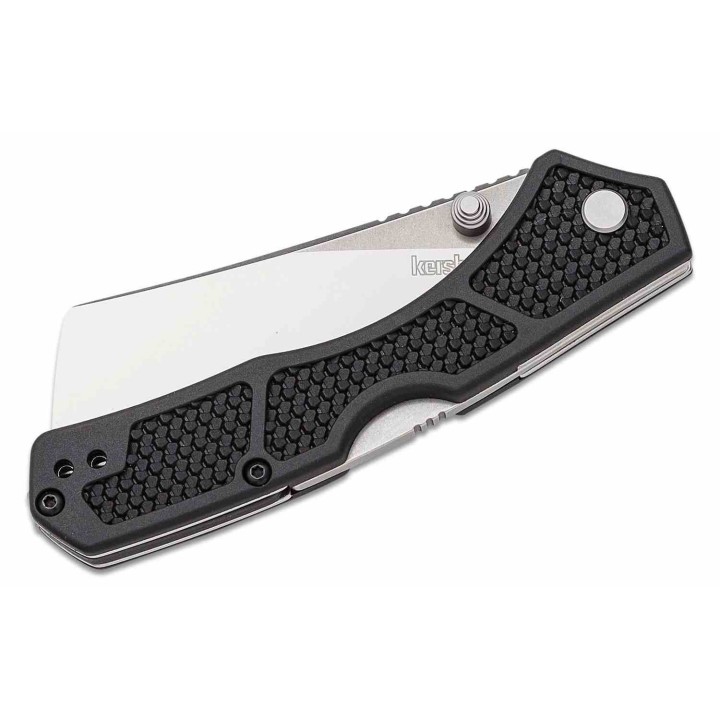 Couteau Kershaw Hatch Cleaver Lame Acier D2 Manche GFN Clip Lockback KS2043 - Livraison Gratuite