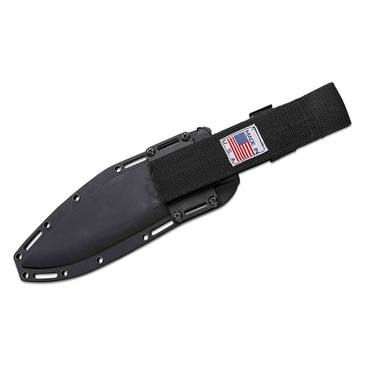 Couteau Spartan Blades Harsey Kukri Lame Acier Carbone 1095 Etui ABS Made USA SBSL007BK - Livraison Gratuite