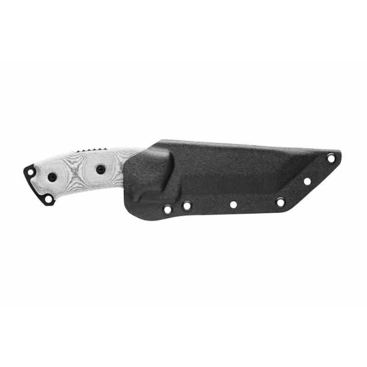 Couteau Tops Steel Eagle Tanto Saw Lame Acier Carbone 1095 Manche Micarta Etui Kydex Made USA TPSE105D - Livraison Gratuite