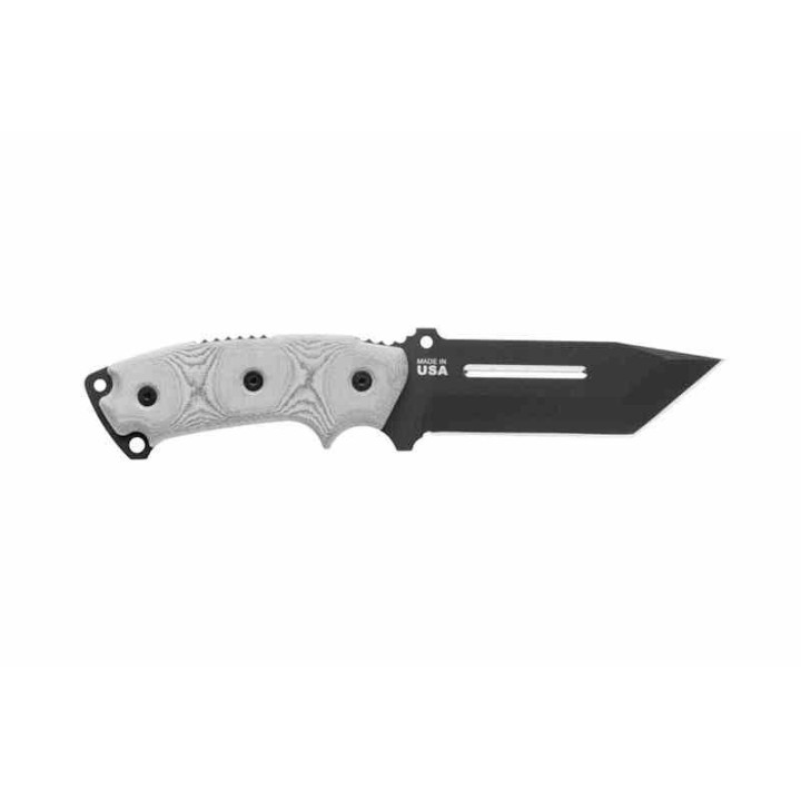 Couteau Tops Steel Eagle Tanto Lame Acier Carbone 1095 Manche Micarta Etui Kydex Made USA TPSE105F - Livraison Gratuite