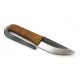 Couteau Kellam Fixed Blade Lame Acier Carbone Forgée Manche Corde Made In Finlande KLHM10 - Livraison Gratuite