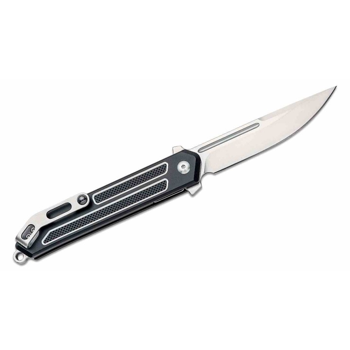 Couteau Begg Knives Kwaiken Lame Acier D2 Manche Aluminium/G10 IKBS Linerlock Clip BG016 - Livraison Gratuite