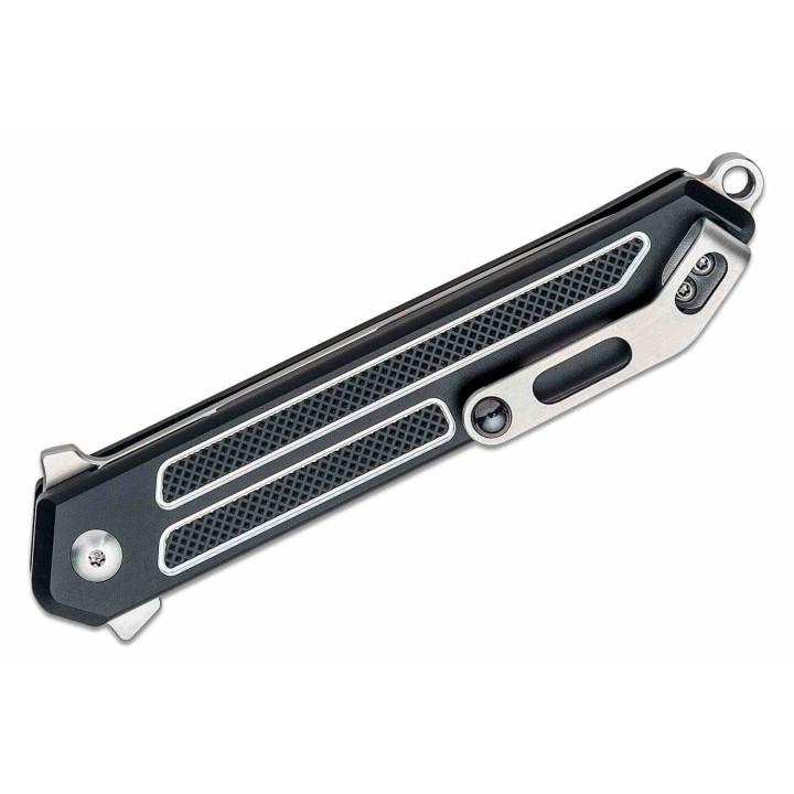 Couteau Begg Knives Kwaiken Lame Acier D2 Manche Aluminium/G10 IKBS Linerlock Clip BG016 - Livraison Gratuite
