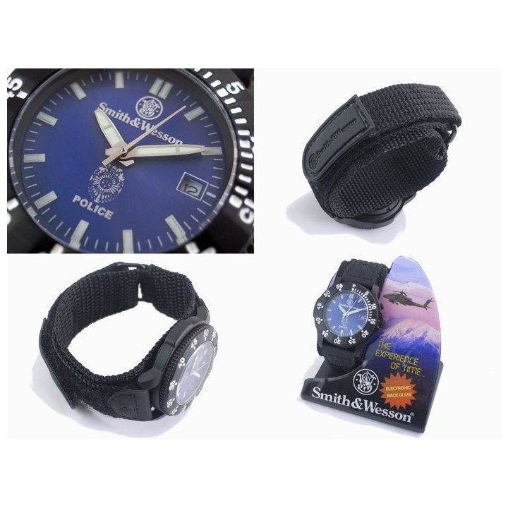 Smith & Wesson Montre Police Watch - SWW455P - Bracelet Nylon