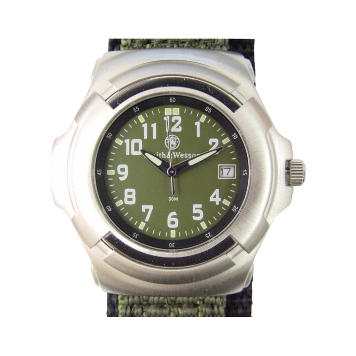 Smith&Wesson Montre Field Watch Olive Drab - SWW11OD - Bracelet Nylon