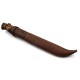 Couteau Bushcraft Kellam Slasher Acier Carbone Manche Bouleau Etui cuir Made In Finlande KLWP7 - Livraison Gratuite