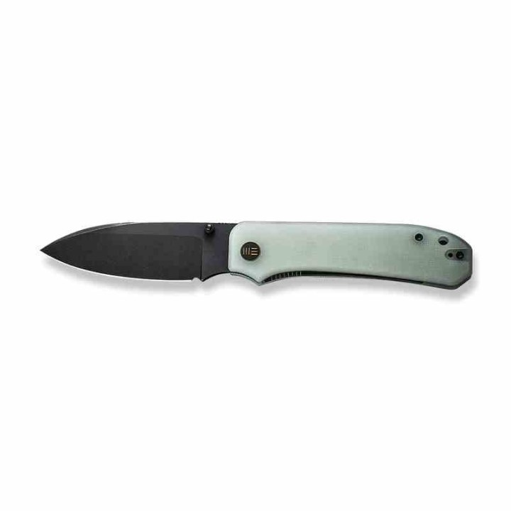 Couteau We Knife Co Big Banter Jade Lame Acier CPM-20CV Blackwash Manche G10 IKBS Linerlock Clip WE210453 - Livraison Gratuite