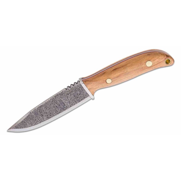 Couteau Condor Austral Lame Acier Carbone 1095 Manche Bois Etui Cuir Made El Salvador CTK396246HC - Livraison Gratuite